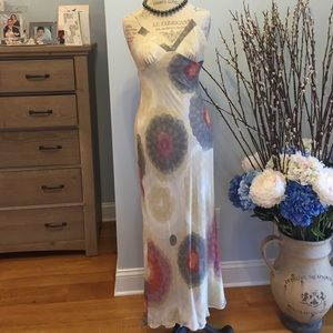 NEVER WORN 100% SILK MAXI DRESS